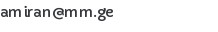 ამირან გაჩეჩილაძე email address
